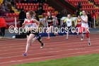Girls 100 metres, Gateshead Open Medal Meeting. Photo: David T. Hewitson/Sports for All Pics
